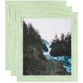 thumbnail image 1 of ArtToFrames 9" x 33" Pale Green Picture Frame, 9x33 inch Green Wood Poster Frame (WOM-4605), 3 Pack, 1 of 6