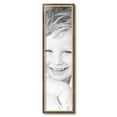 thumbnail image 1 of ArtToFrames 9" x 34" Taupe with Silver Lip Picture Frame, 9x34 inch Multi Wood Poster Frame (WOM-4986),  Pack, 1 of 5
