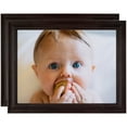 thumbnail image 1 of ArtToFrames 9" x 35" Cherry Picture Frame, 9x35 inch Red Wood Poster Frame (WOM-4333), 2 Pack, 1 of 7