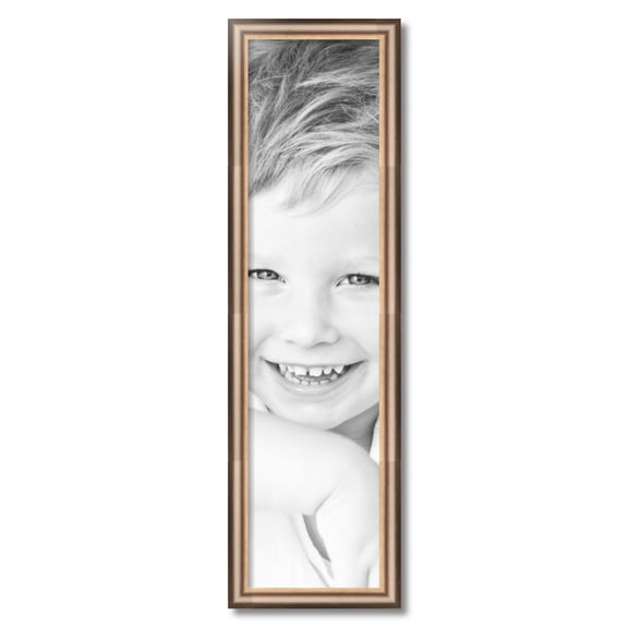 ArtToFrames 9" x 36" Anique Silver Picture Frame, 9x36 inch Silver Wood Poster Frame (WOM-4964)