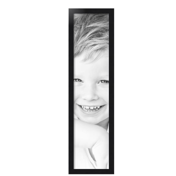 ArtToFrames 9" x 38" Black Steel Picture Frame, 9x38 inch Black MDF Poster Frame (WOM-4639),  Pack