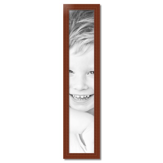 ArtToFrames 9" x 49" Honey Picture Frame, 9x49 inch Brown Wood Poster Frame (WOM-4349)