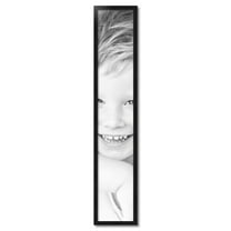 ArtToFrames 9" x 51" Black Picture Frame, 9x51 inch Black Wood Poster Frame (WOM-5139)