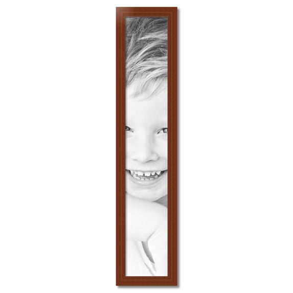 ArtToFrames 9" x 53" Honey Picture Frame, 9x53 inch Brown Wood Poster Frame (WOM-4349)