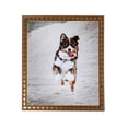 thumbnail image 1 of ArtToFrames 9" x 9" Gold with Star Picture Frame, 9x9 inch Gold Wood Poster Frame (WOM-4755), 1 Pack, 1 of 6