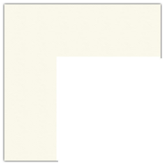 ArtToFrames 9x10" Off White Custom Mat for Picture Frame with Opening for 5x6" Photos. Mat Only, Frame Not Included (MAT-182)