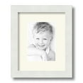 thumbnail image 1 of ArtToFrames 9x11" Matted Picture Frame with 5x7" Single Mat Photo Opening Framed in 1.25" Satin White Frame and 2" Off White Mat (FWM-3966-9x11), 1 of 8