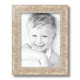 thumbnail image 1 of ArtToFrames 9x12 Inch Silver and Black Picture Frame, This Silver Wood Poster Frame is Great for Your Art or Photos, Comes with Regular Glass (4903), 1 of 1