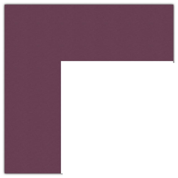 ArtToFrames 9x13" Ruby Custom Mat for Picture Frame with Opening for 5x9" Photos. Mat Only, Frame Not Included (MAT-179)