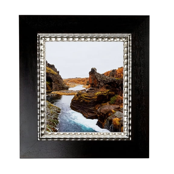 ArtToFrames 9x18" Other Picture Frame, Multi Wood Poster Frame, with Regular Glass and 2 (FBPL-4951)