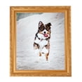 thumbnail image 1 of ArtToFrames 9x9" Bright Gold Picture Frame, Gold Wood Poster Frame, with Regular Glass (FBPL-4928), 1 of 7