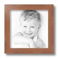 thumbnail image 1 of ArtToFrames 9x9 Inch Cherry Picture Frame, This Brown Wood Poster Frame is Great for Your Art or Photos, Comes with Regular Glass (4848), 1 of 1