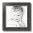 thumbnail image 1 of ArtToFrames 9x9 Inch Grey and Black Frame Picture Frame, This Gray MDF Poster Frame is Great for Your Art or Photos, Comes with Regular Glass (4448), 1 of 7