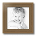 thumbnail image 1 of ArtToFrames 9x9 Inch Honey Picture Frame, This Brown Wood Poster Frame is Great for Your Art or Photos, Comes with Regular Glass (4459), 1 of 1