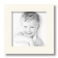 thumbnail image 1 of ArtToFrames 9x9 Inch White Picture Frame, This White Wood Poster Frame is Great for Your Art or Photos, Comes with Regular Glass (4114), 1 of 1