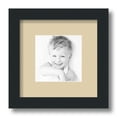 thumbnail image 1 of ArtToFrames 9x9" Matted Picture Frame with 5x5" Single Mat Photo Opening Framed in 1.25" Satin Black and 2" Seaside Mat (FWM-3926-9x9), 1 of 8