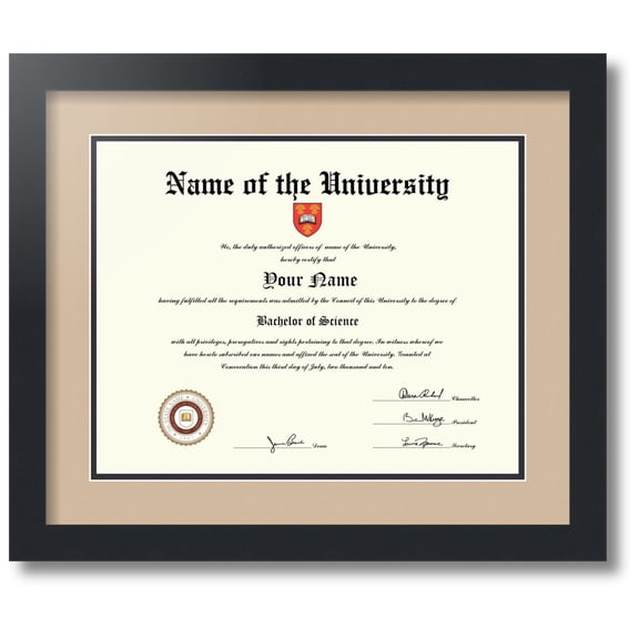 ArtToFrames Collage Photo Picture Frame with 1 - 11x14" Openings, Framed in Black with Scotch Mist and Black Mats (CDM-3926-271)