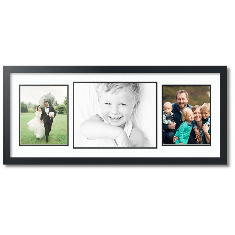 ArtToFrames 20x24 Matted Picture Frame with 16x20 Single Mat Photo  Opening Framed in 1.25 Black and 2 Mat (FWM-3926-20x24)