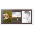 thumbnail image 1 of ArtToFrames Collage Photo Picture Frame with 1 - 12x12 and 2 - 12x16 Openings, Framed in White with Peat and Black Mats (CDM-3966-71), 1 of 1