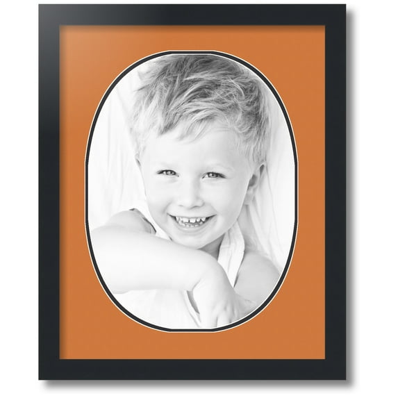 ArtToFrames Collage Photo Picture Frame with 1 - 12x16 Openings, Framed in Black with Octoberfest and Black Mats (CDM-3926-272)