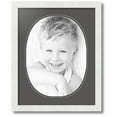 thumbnail image 1 of ArtToFrames Collage Photo Picture Frame with 1 - 12x16 Openings, Framed in White with Charcoal and Black Mats (CDM-3966-272), 1 of 1