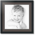 thumbnail image 1 of ArtToFrames Collage Photo Picture Frame with 1 - 16x16 Openings, Framed in Black with Chestnut and Black Mats (CDM-3926-301), 1 of 8