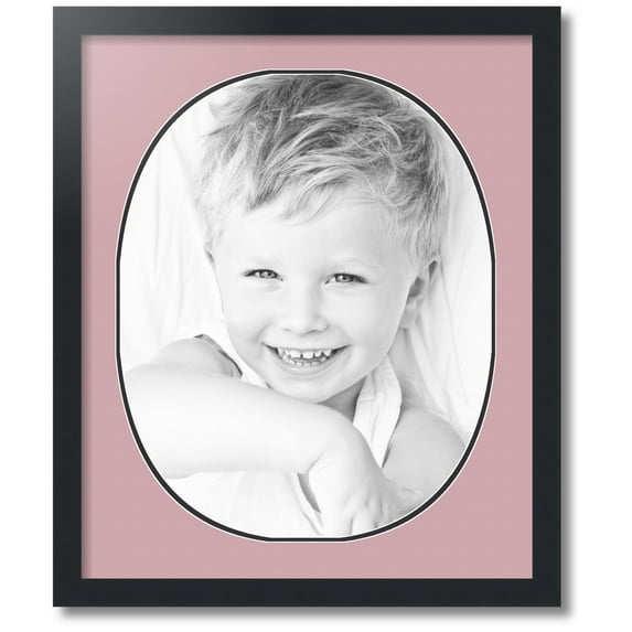 ArtToFrames Collage Photo Picture Frame with 1 - 16x20 Openings, Framed in Black with Seashell and Black Mats (CDM-3926-272)