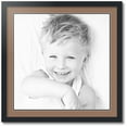 thumbnail image 1 of ArtToFrames Collage Photo Picture Frame with 1 - 22x22 Openings, Framed in Black with Sandpiper and Black Mats (CDM-3926-301), 1 of 8