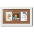 thumbnail image 1 of ArtToFrames Collage Photo Picture Frame with 1 - 3.5x3.5 and 2 - 3.5x5 Openings, Framed in White with Paloma and Black Mats (CDM-3966-71), 1 of 1