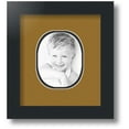 thumbnail image 1 of ArtToFrames Collage Photo Picture Frame with 1 - 4x5 Openings, Framed in Black with El Dorado and Black Mats (CDM-3926-272), 1 of 8