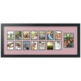 thumbnail image 1 of ArtToFrames Collage Photo Picture Frame with 1 - 4x6 and 14 - 2.5x3.5 Openings, Framed in Black with Seashell and Black Mats (CDM-3926-249), 1 of 8