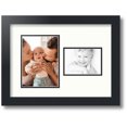 thumbnail image 1 of ArtToFrames Collage Photo Picture Frame with 1 - 5x7, 3.5x5 Openings, Framed in Black with Porcelain and Black Mats (CDM-3926-42), 1 of 8