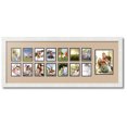 thumbnail image 1 of ArtToFrames Collage Photo Picture Frame with 1 - 5x7 and 14 - 2.5x3.5 Openings, Framed in White with Scotch Mist and Black Mats (CDM-3966-249), 1 of 1