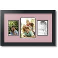 thumbnail image 1 of ArtToFrames Collage Photo Picture Frame with 1 - 5x7 and 2 - 3.5x5 Openings, Framed in Black with Seashell and Black Mats (CDM-3926-75), 1 of 8