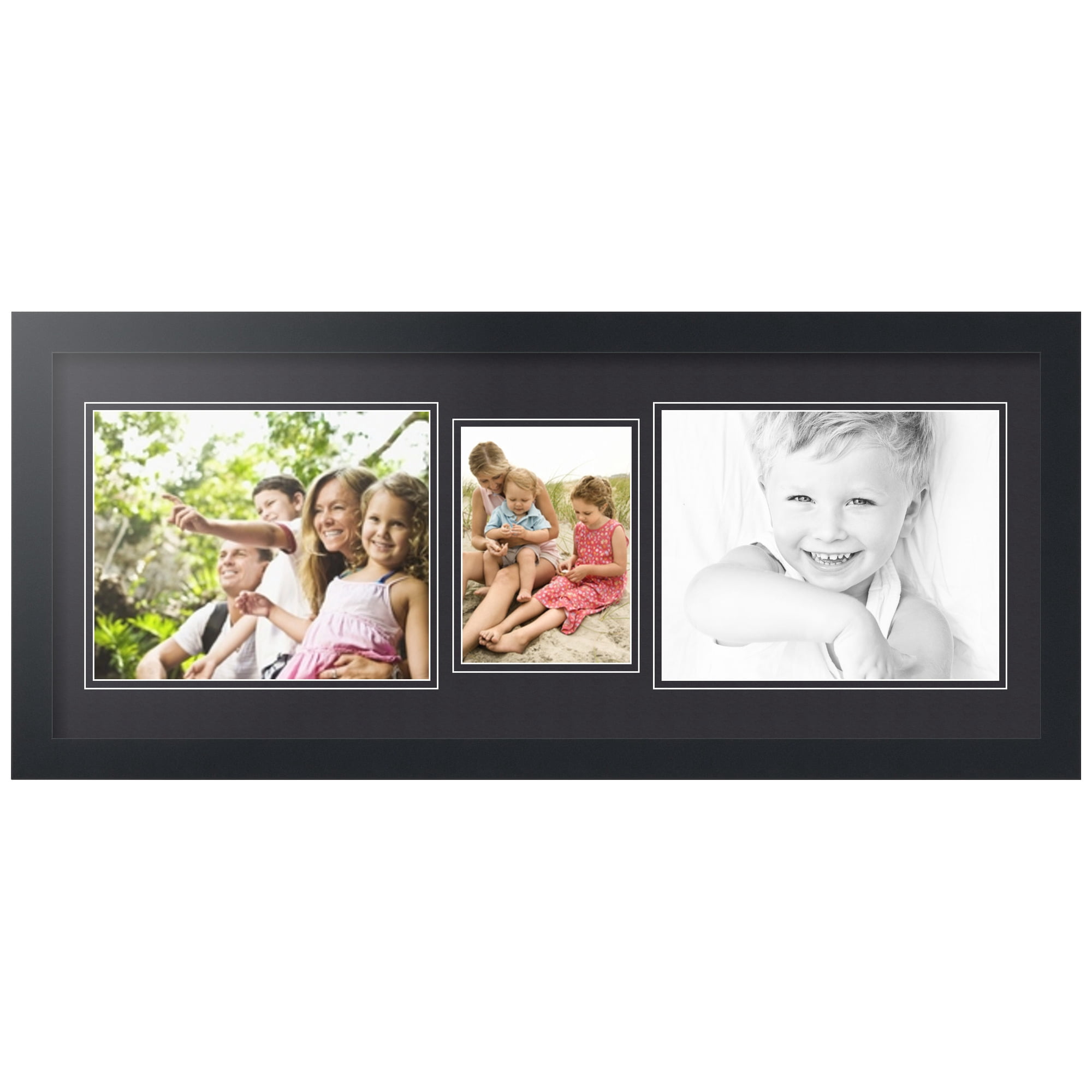 Cornice ArtToFrames Satin Nero 50,8x63,5 Cm (20x25 Pollici) - MDF Con Plexi - Per Poster, Foto, Diplomi