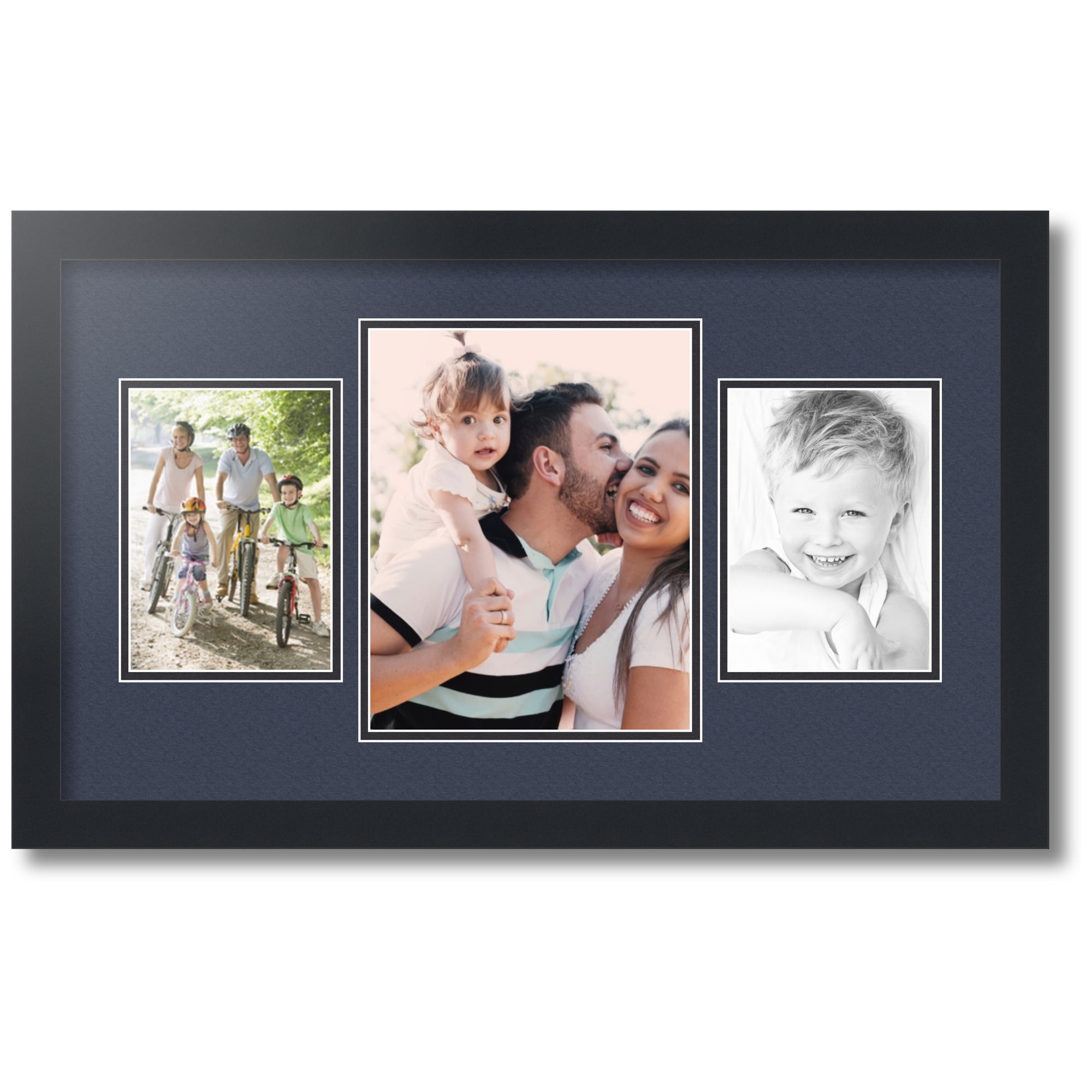 ArtToFrames Collage Photo Picture Frame with 1 - 8x10 and 2