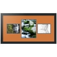 thumbnail image 1 of ArtToFrames Collage Photo Picture Frame with 1 - 8x10 and 2 - 5x7 Openings, Framed in Black with Octoberfest and Black Mats (CDM-3926-99), 1 of 8