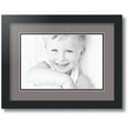 thumbnail image 1 of ArtToFrames Collage Photo Picture Frame with 1 - 8x12" Openings, Framed in Black with Pewter and Black Mats (CDM-3926-720), 1 of 8