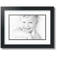 thumbnail image 1 of ArtToFrames Collage Photo Picture Frame with 1 - 8x12" Openings, Framed in Black with Super White and Black Mats (CDM-3926-720), 1 of 8