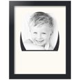 thumbnail image 1 of ArtToFrames Collage Photo Picture Frame with 1 - 9x13" Openings, Framed in Black with White and Black Mats (CDM-3926-1487), 1 of 8