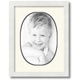 thumbnail image 1 of ArtToFrames Collage Photo Picture Frame with 1 - 9x13 Openings, Framed in White with Off White and Black Mats (CDM-3966-272), 1 of 1