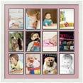 thumbnail image 1 of ArtToFrames Collage Photo Picture Frame with 12 - 5x7" Openings, Framed in White with Seashell and Black Mats (CDM-3966-234), 1 of 8