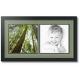 thumbnail image 1 of ArtToFrames Collage Photo Picture Frame with 2 - 10x10 Openings, Framed in Black with Basil and Black Mats (CDM-3926-40), 1 of 8