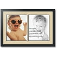 thumbnail image 1 of ArtToFrames Collage Photo Picture Frame with 2 - 11x14 Openings, Framed in Black with Seaside and Black Mats (CDM-3926-37), 1 of 1
