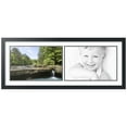 thumbnail image 1 of ArtToFrames Collage Photo Picture Frame with 2 - 11x17 Openings, Framed in Black with Super White and Black Mats (CDM-3926-53), 1 of 8