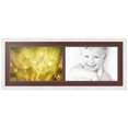 thumbnail image 1 of ArtToFrames Collage Photo Picture Frame with 2 - 11x17" Openings, Framed in White with Maroon and Black Mats (CDM-3966-1610), 1 of 8
