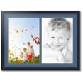 thumbnail image 1 of ArtToFrames Collage Photo Picture Frame with 2 - 13x19 Openings, Framed in Black with Royal and Black Mats (CDM-3926-37), 1 of 1