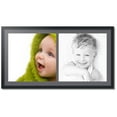 thumbnail image 1 of ArtToFrames Collage Photo Picture Frame with 2 - 20x20" Openings, Framed in Black with Mountain Grey and Black Mats (CDM-3926-1532), 1 of 8