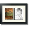 thumbnail image 1 of ArtToFrames Collage Photo Picture Frame with 2 - 5x7 Openings, Framed in Black with Off White and Black Mats (CDM-3926-37), 1 of 1