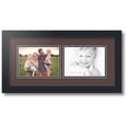 thumbnail image 1 of ArtToFrames Collage Photo Picture Frame with 2 - 5x7 Openings, Framed in Black with Peat and Black Mats (CDM-3926-53), 1 of 1